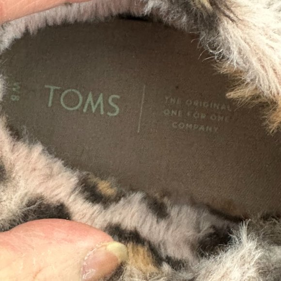 Toms Burgundy Brown Leather Slip-On Booties - Picture 3 of 11